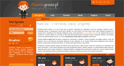 Desktop Screenshot of pisaniezagrosze.pl