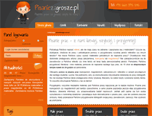 Tablet Screenshot of pisaniezagrosze.pl